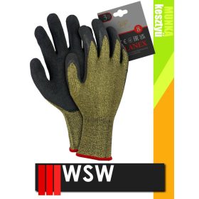   WSW DRAGON MELANEX mártott latex munkakesztyű - 12 pár/csomag