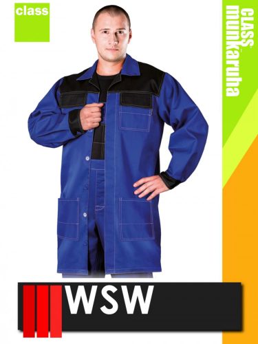 WSW SIETE BLUE technikai kevertszálas munkaköpeny - munkaruha