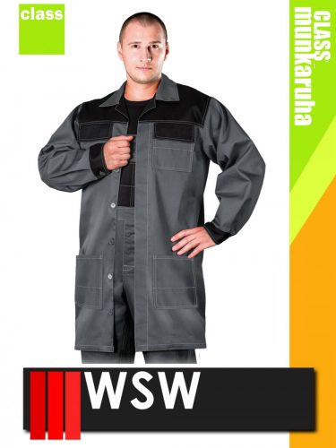 WSW SIETE GREY technikai kevertszálas munkaköpeny - munkaruha