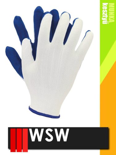 WSW OX LATUA mártott nitril munkakesztyű - 240 pár/csomag