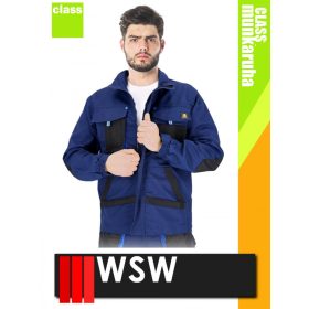   WSW CANDADO NAVY technikai kevertszálas férfi munkakabát - munkaruha