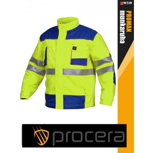 Procera PROMAN HVYELLOW technikai bélelt kabát - munkaruha