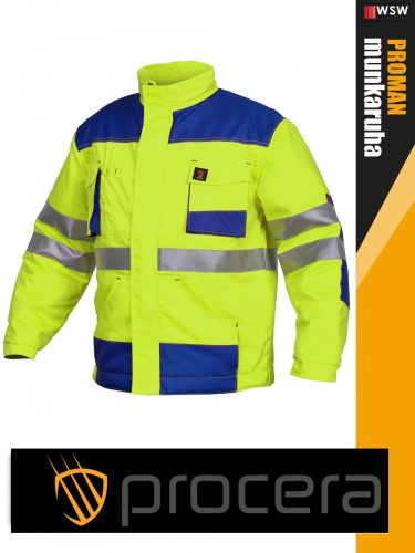 Procera PROMAN HVYELLOW technikai bélelt kabát - munkaruha