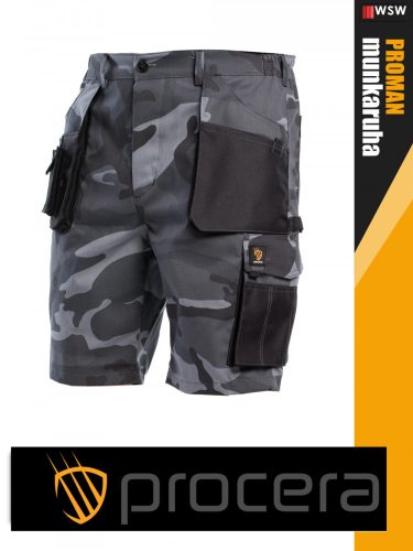 Procera PROMAN CAMOGREY technikai rövidnadrág - munkaruha