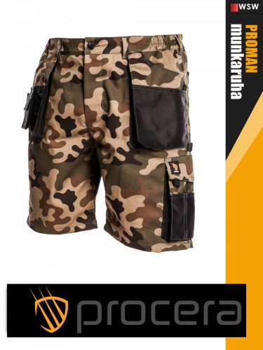 Procera PROMAN CAMOGREEN technikai rövidnadrág - munkaruha