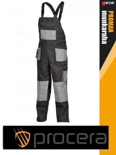 Procera PROMAN GREY technikai kantáros nadrág - munkaruha