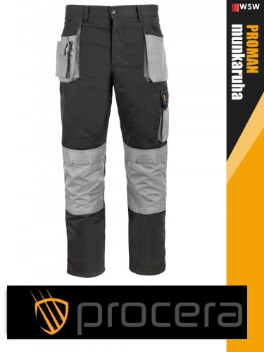 Procera PROMAN GREY technikai bélelt deréknadrág - munkaruha