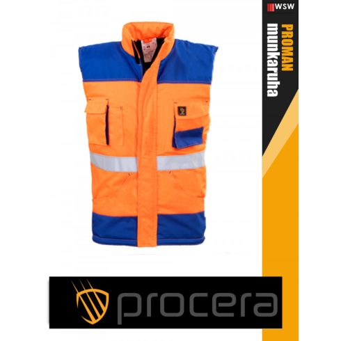 Procera PROMAN HVORANGE technikai bélelt mellény - munkaruha