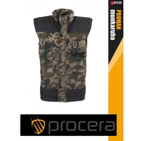   Procera PROMAN CAMOGREEN technikai bélelt mellény - munkaruha