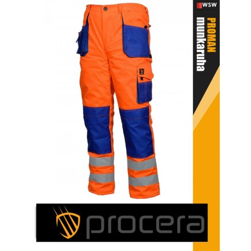 Procera PROMAN HVORANGE technikai bélelt deréknadrág - munkaruha