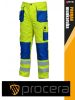 Procera PROMAN HVYELLOW technikai bélelt deréknadrág - munkaruha
