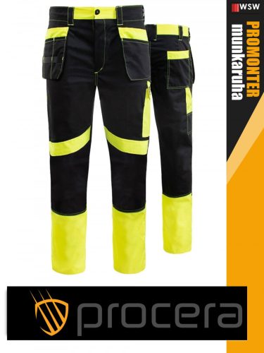 Procera PROPLUS BLACKHVY szakadás és kopásálló technikai deréknadrág - munkaruha