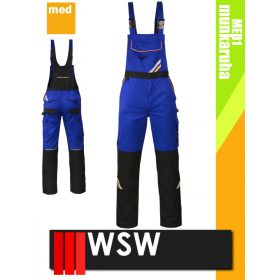   WSW MED MONTANA ROYAL technikai kevertszálas kantáros munkanadrág - munkaruha