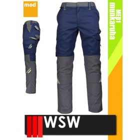   WSW MED MONTANA NAVY technikai kevertszálas derekas munkanadrág - munkaruha