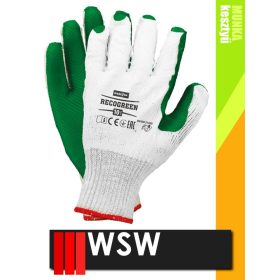   WSW RECO mártott gumi térkövező munkakesztyű - 120 pár/csomag