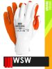 WSW RECO mártott gumi térkövező munkakesztyű - 120 pár/csomag
