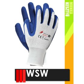   WSW NYLA mártott latex mártott szerelő munkakesztyű - 12 pár/csomag