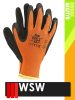 WSW TELA mártott latex mártott szerelő munkakesztyű - 12 pár/csomag