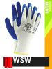 WSW TELA mártott latex mártott szerelő munkakesztyű - 12 pár/csomag