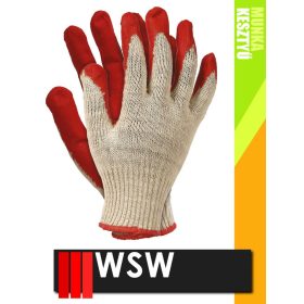   WSW RU mártott gumi mártott munkakesztyű - 120 pár/csomag