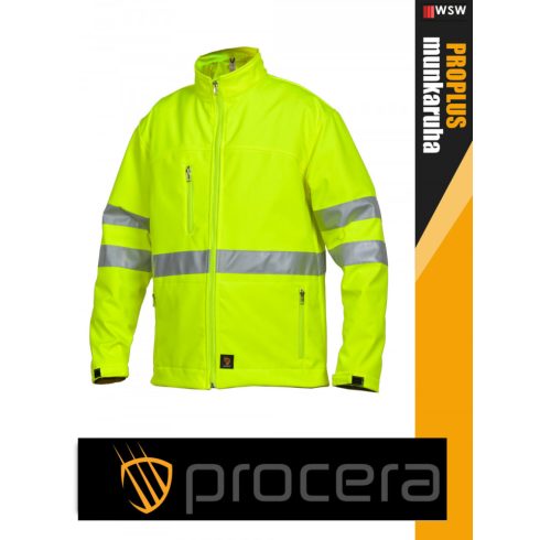 Procera PROMAN HVYELLOW softshell kabát - munkaruha