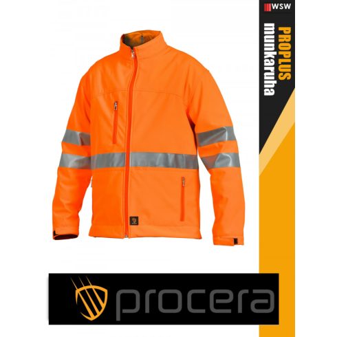 Procera PROMAN HVORANGE softshell kabát - munkaruha