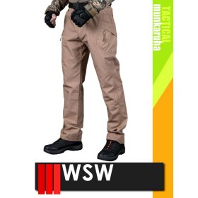   WSW MED TACTICAL SAND technikai kevertszálas deréknadrág - munkaruha