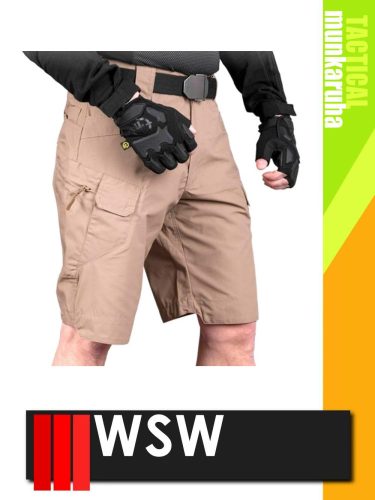 WSW MED TACTICAL SAND technikai kevertszálas rövidnadrág - munkaruha