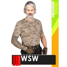   WSW MED TACTICAL SAND technikai 100% pamut póló - munkaruha